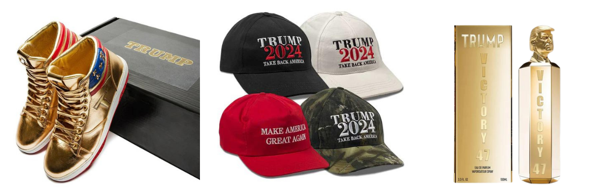 photo:  trump's merchandise 